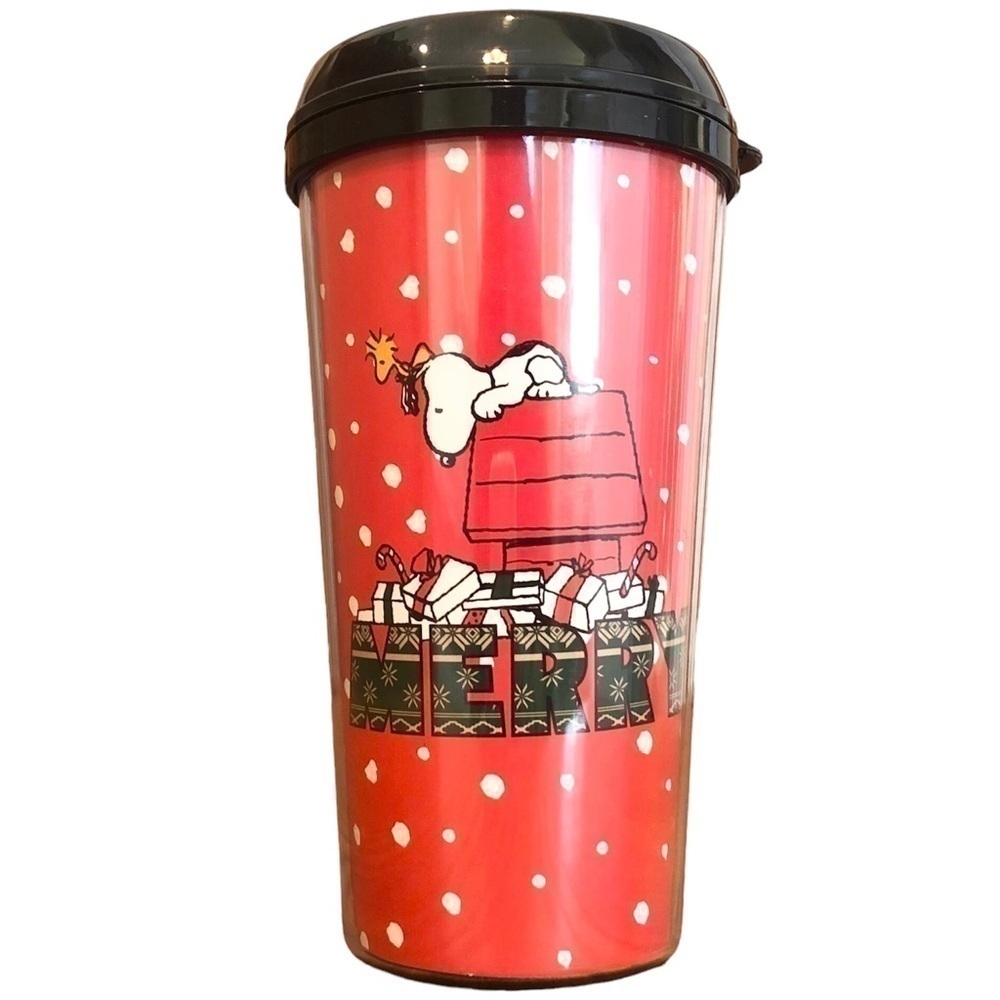 Snoopy/Peanuts  X’mas, Travel Mug, 16 0z